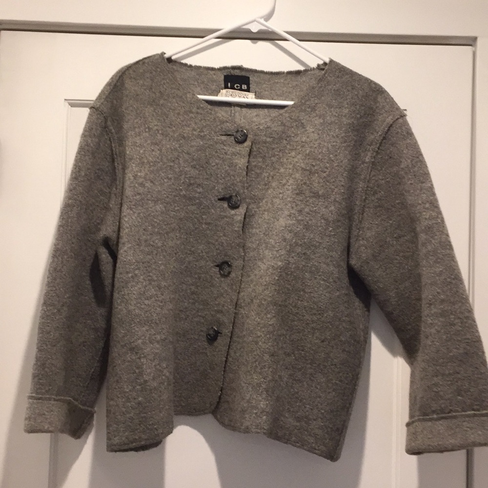 Vintage Bergdorf Goodman Boiled Wool Jacket